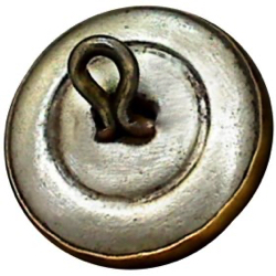 Wobble shank - brass Overall button (#59)